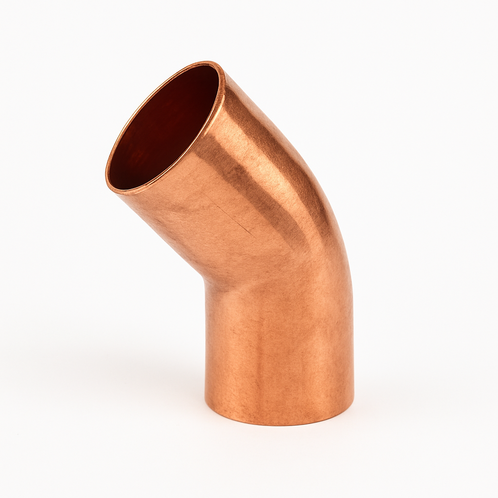 Copper 45° Elbow, 1/2", Pressure Rated