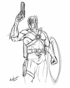 Agent Liberty Sketch