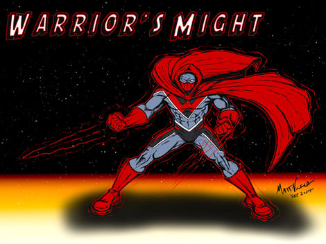 Warrior's Might - Flat Colors - September 2024