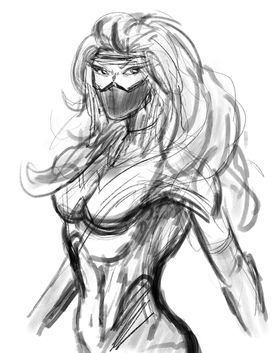 Character Concept Sketch 2 - 03Dec2024