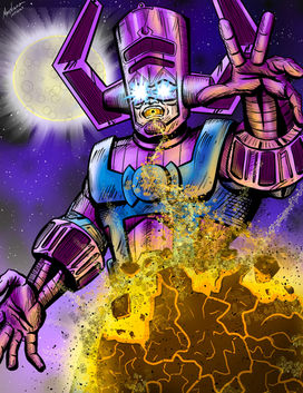 Galactus - Feed the Machine - Villain-tober 2023