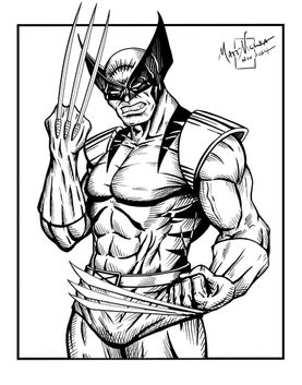 Solo Wolverine - Inks Only - November 2024