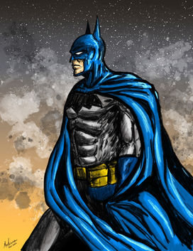 Batman - Digital Charcoals