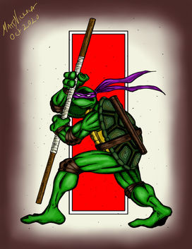 Donatello Purple Mask