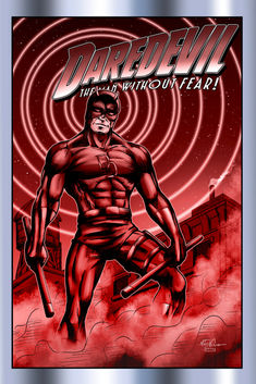 Daredevil: The Man Without Fear - Red Monochrome - April 2026