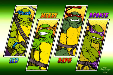 GraniteCon 2025 TMNT Poster - Version 1