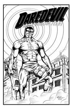Daredevil: The Man Without Fear - Inks Only - April 2026
