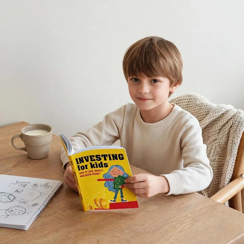 Thumbnail: Kids Investing Book Ages 8-12 Financial Literacy Guide Teach Children Save Inves