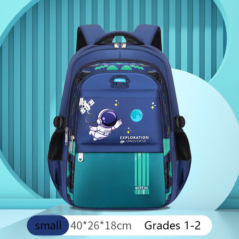 Thumbnail: Kids Backpack Children School Bags for Boys Astronaut School Backpack Waterproof