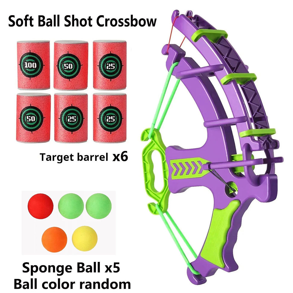 Thumbnail: Soft Bullet Target Practice Toy for Children, Educational Shooting Practice Toys