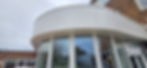 White radius fascia, soffit and coping