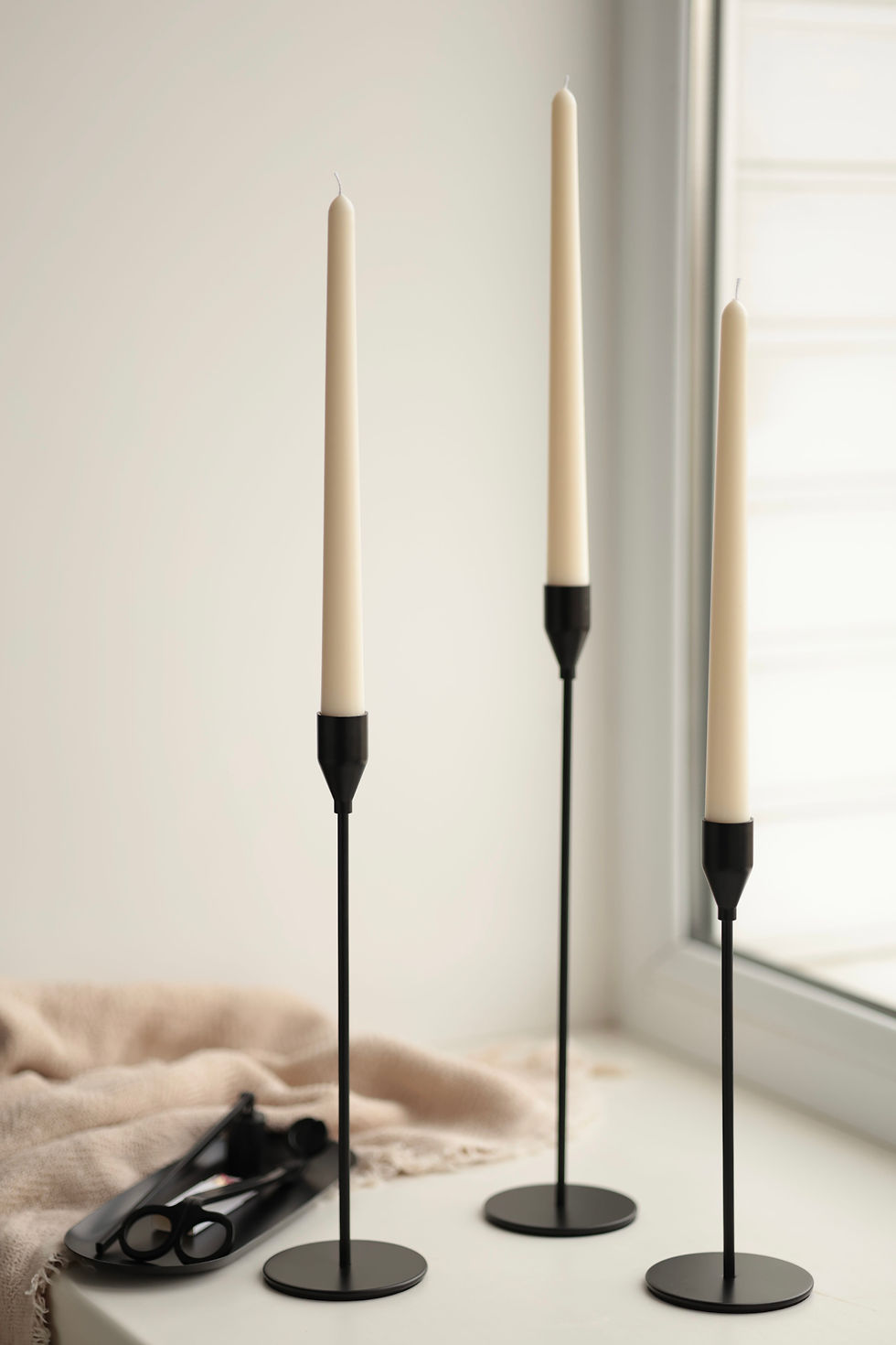 Прев'ю: Підсвічники металеві 3 шт