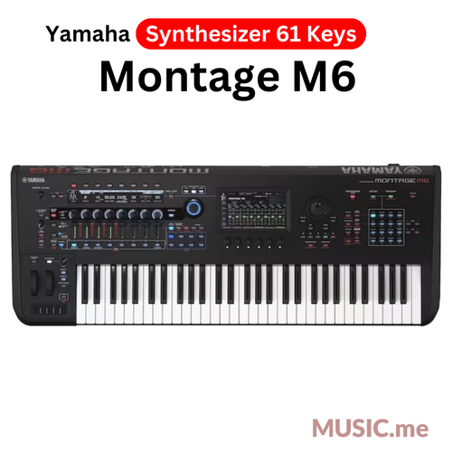 คีย์บอร์ด Yamaha Montage M6 | ผ่อน0% นาน10เดือน | ซื้อพร้อมราคา