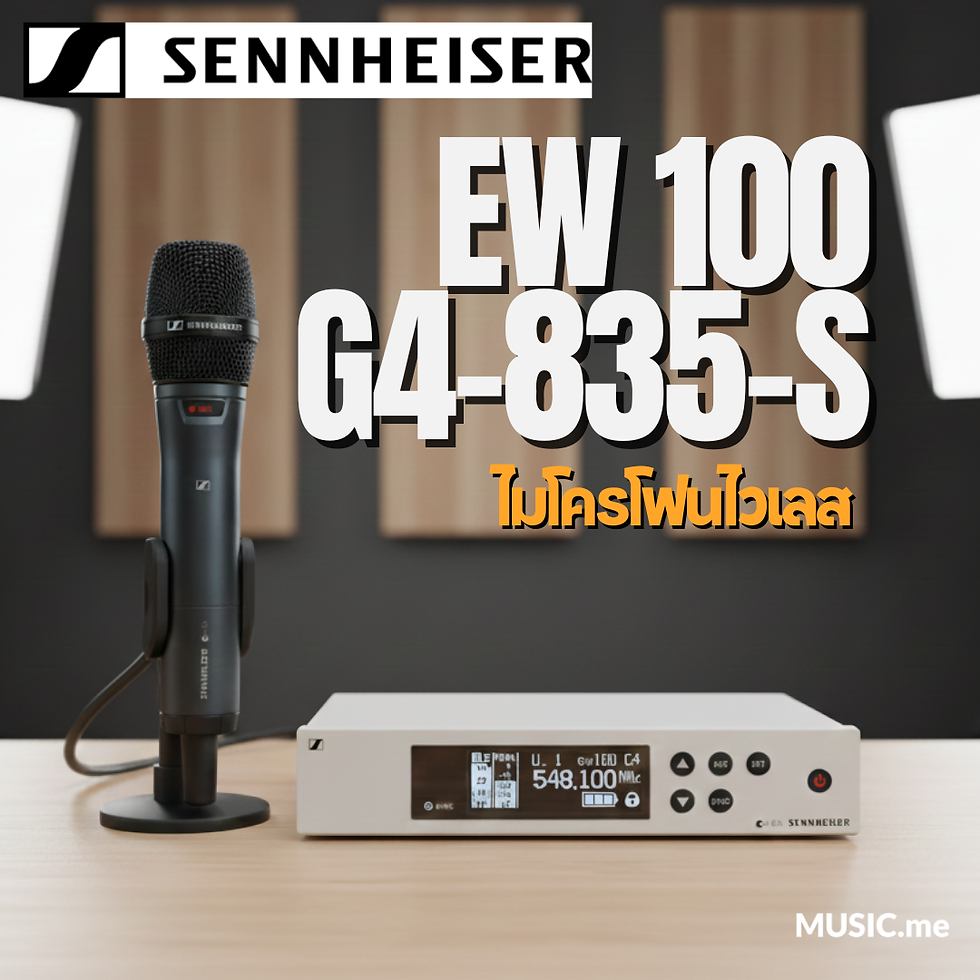 ภาพขนาดย่อ: Sennheiser EW 100 G4-835-S Wireless Microphone System