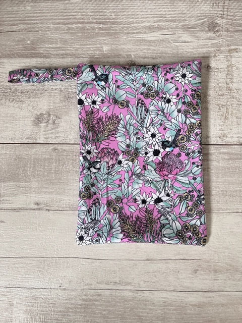 Thumbnail: Wet Bag -Floral Wren