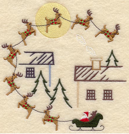 Thumbnail: Santa sack - Santa traditional/Choose the design