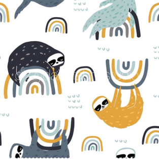Rainbow Sloth
(For blankets)