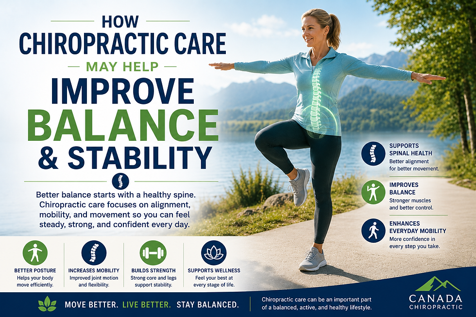 How Chiropractic Care May Help Improve Balance and Stability