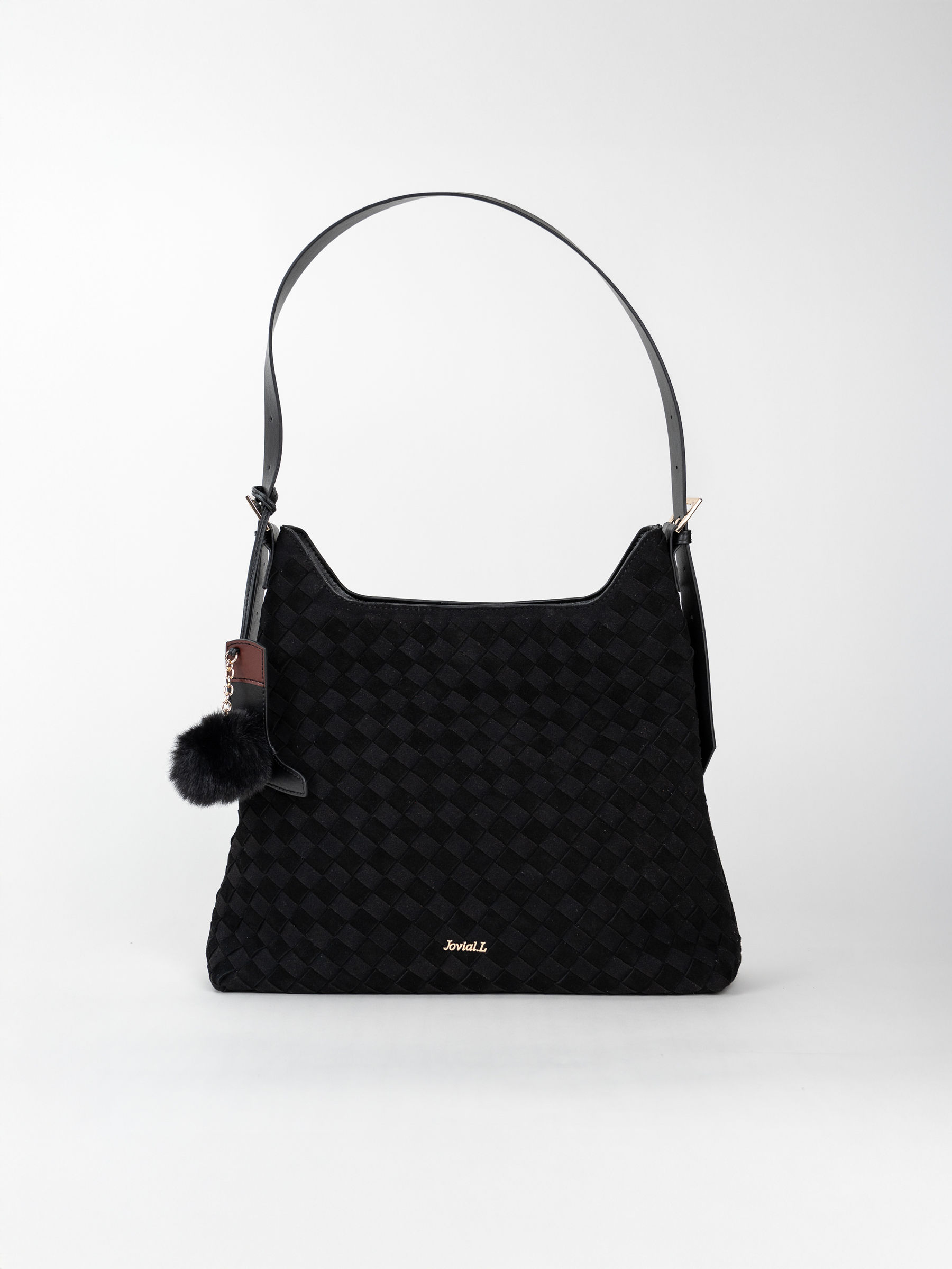 BRITTANY - Black Recycled Leather