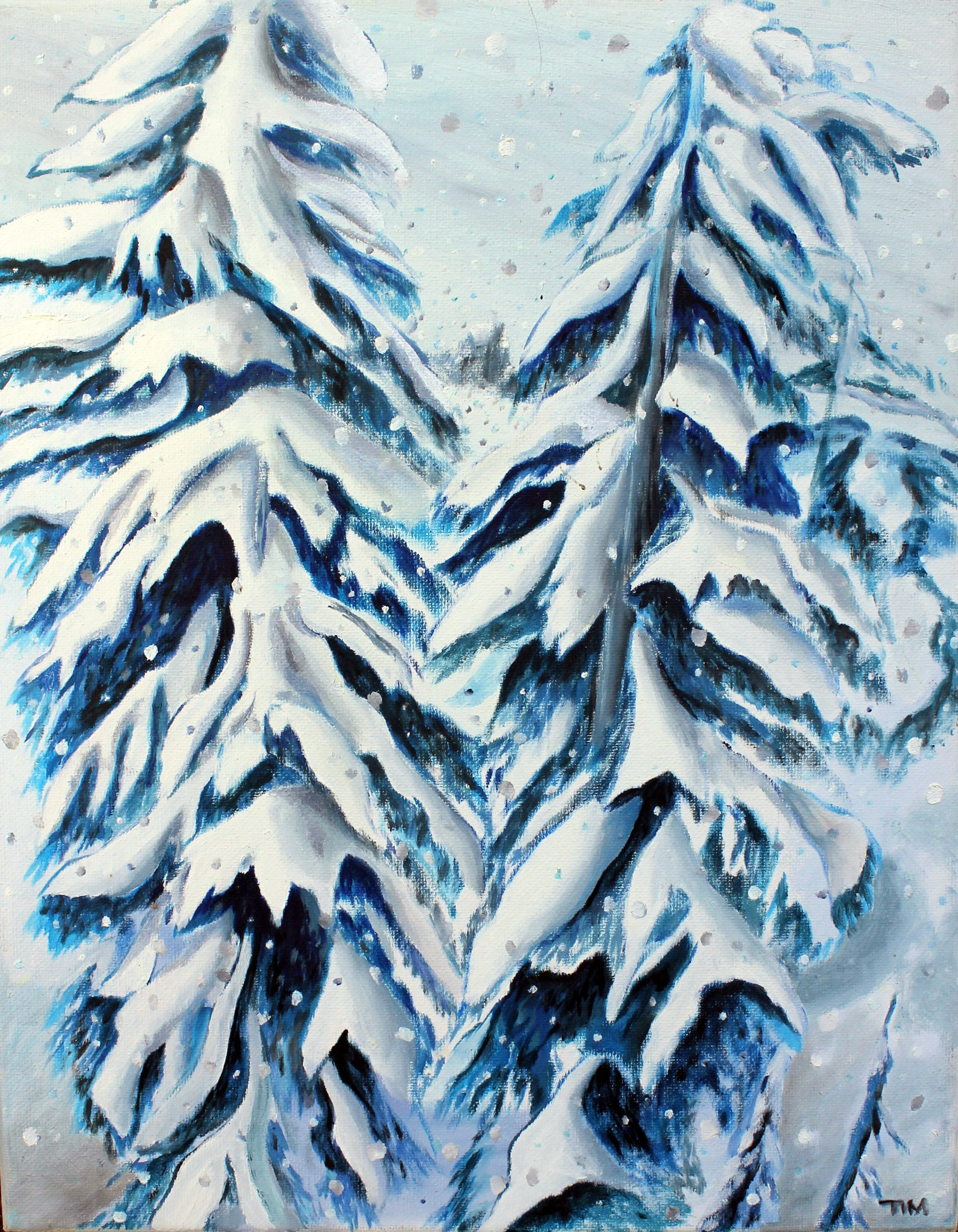 Trees in the Snow, 2016 (11 x 16) .jpg