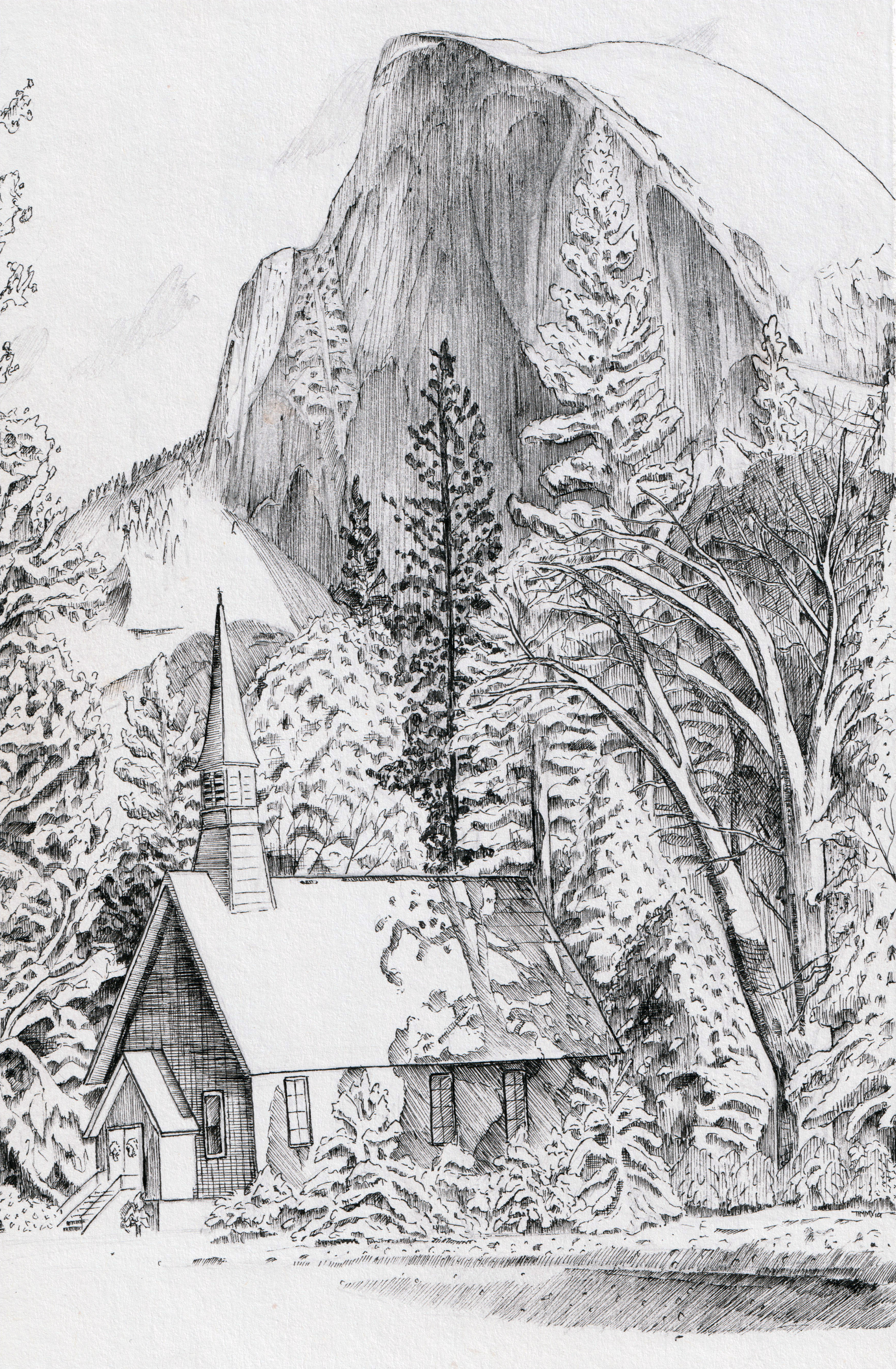 Yosemite, 2019 (9 X 7 inches).jpg