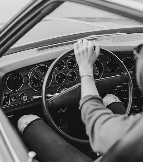 Girl in Car