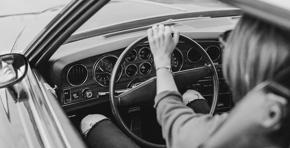 Girl in Car