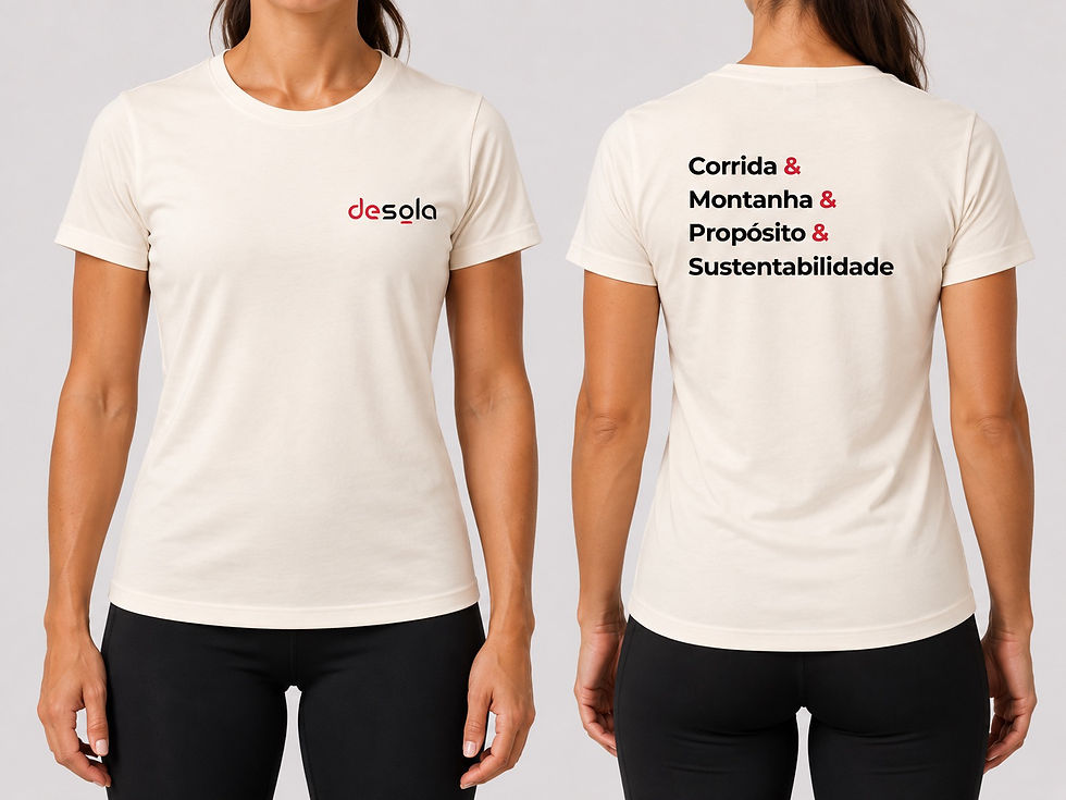 Miniatura: Camiseta Desola Bege Algodão