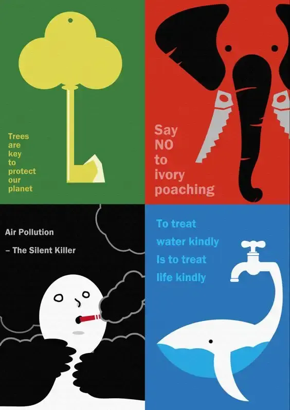 Social media creative for World Conservation Day 2024