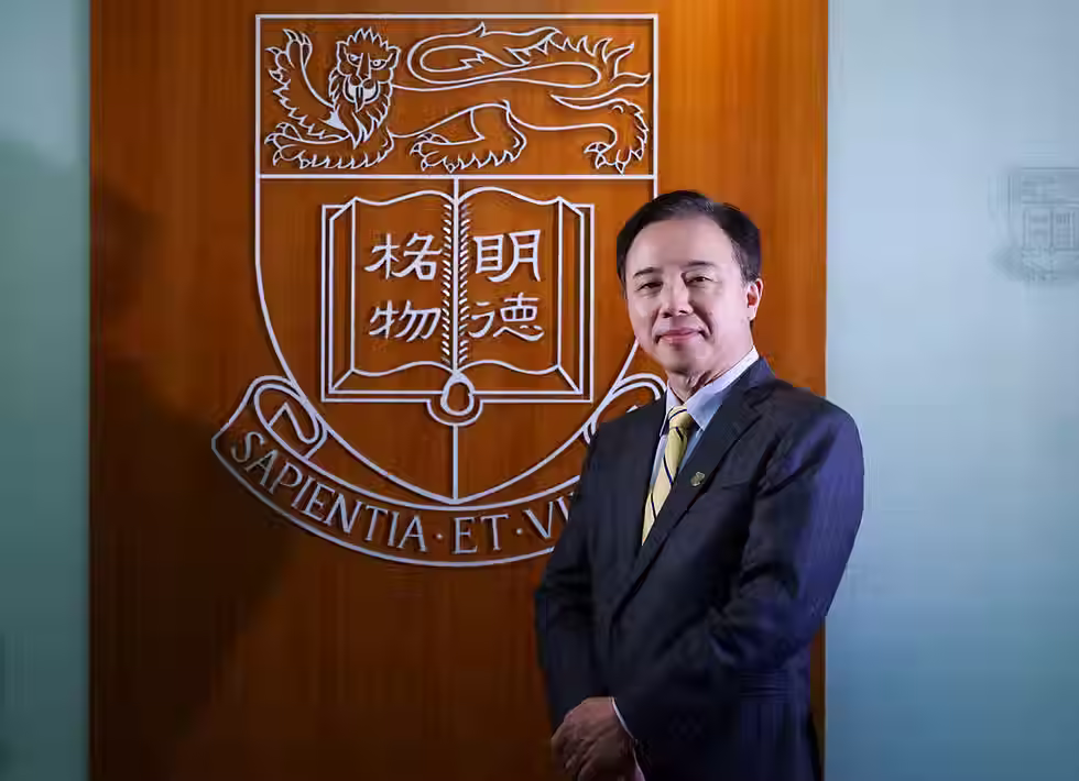 HKU president Xiang Zhang says the university’s performance was also the result of contributions by students and graduates’ performance, as well as their impact on society. Photo: Nora Tam