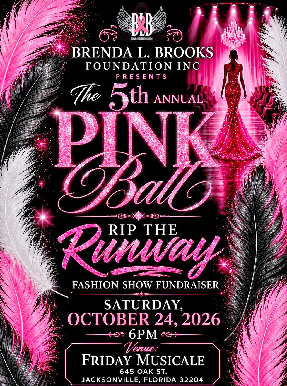 The 5th annual Pink Ball Rip The Runway