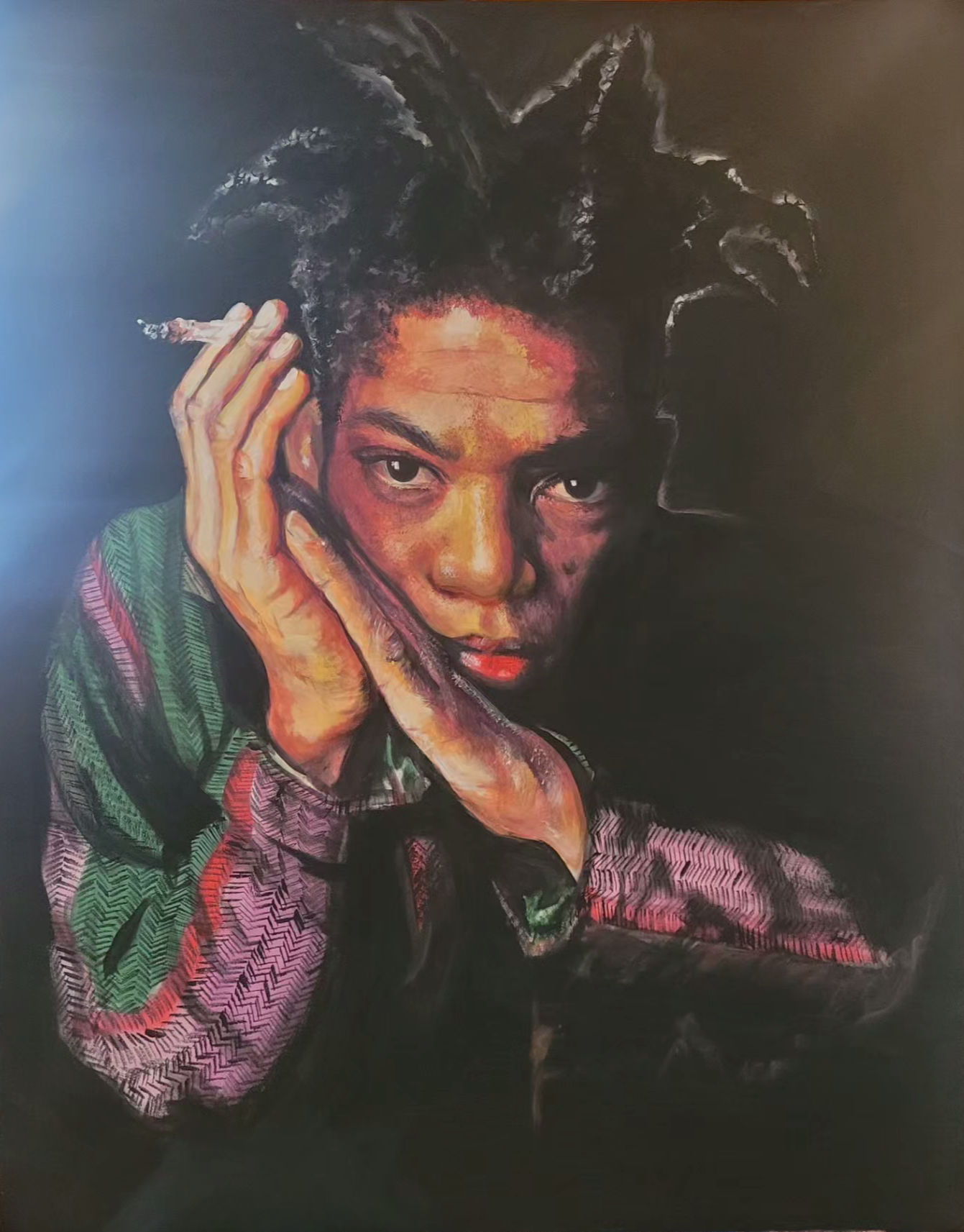 Basquiat , Acrylic on canvas , prix sur demande 