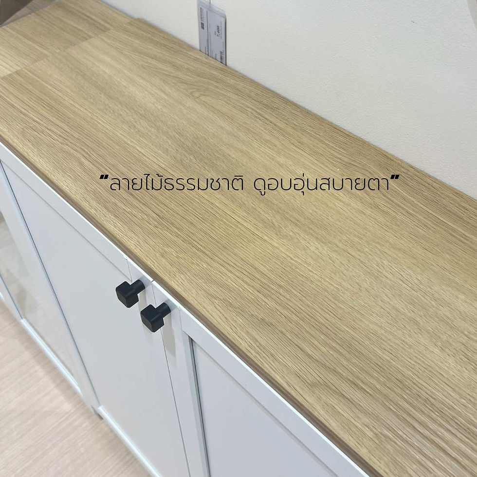 ภาพขนาดย่อ: ชุดตู้เก็บของ ขนาด 160 ซม. รุ่น Trixx (ตู้หน้าบานกระจก/บานไม้+ท็อปไม้)