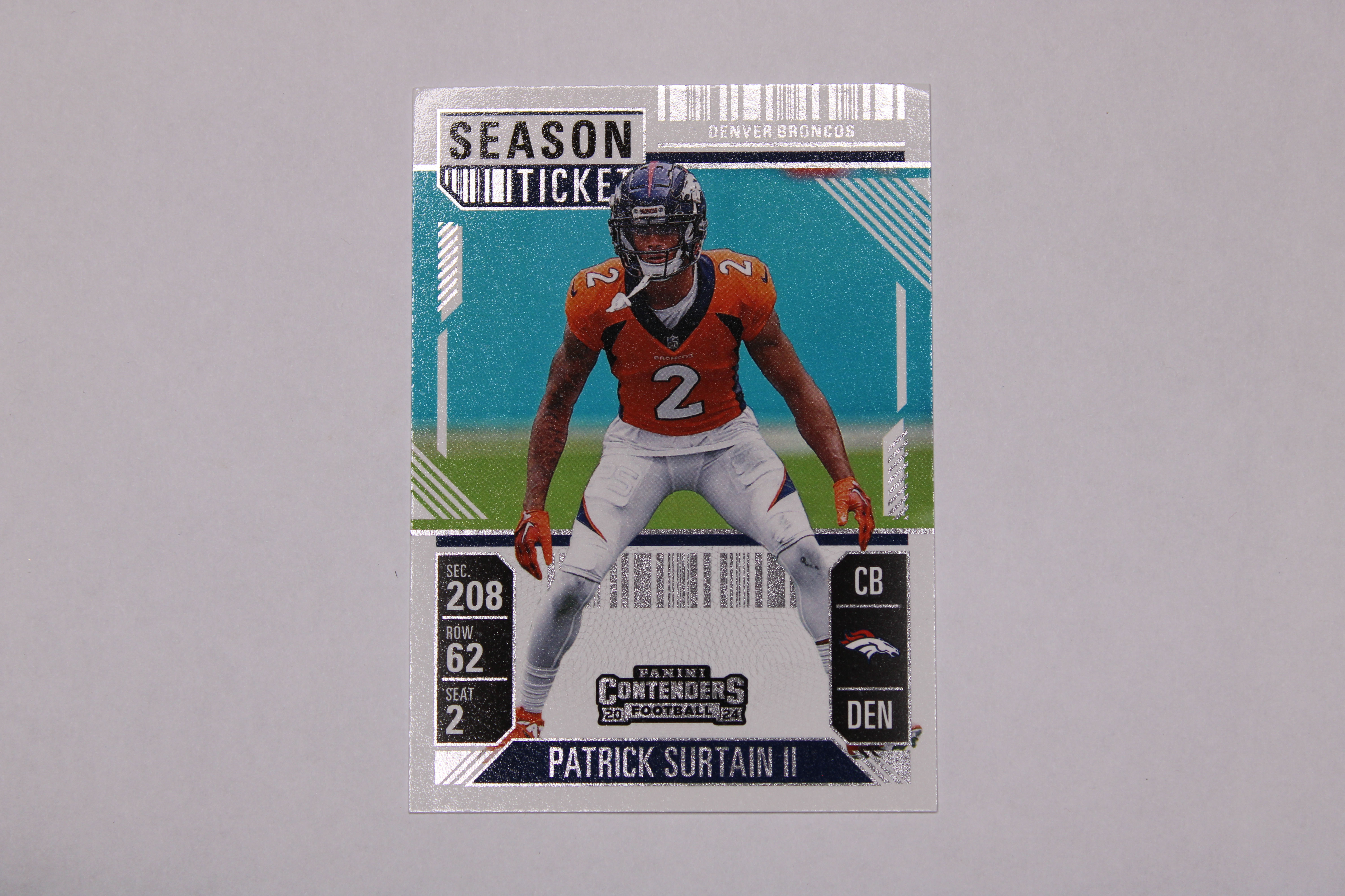 Patrick Surtain II trading card