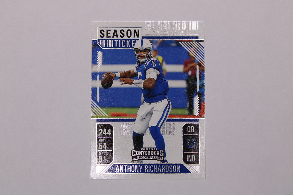 Anthony Richardson trading card