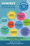 Poster for Rowleys Centre for the Community