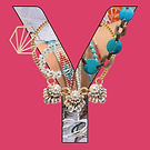 Social Media Artwork - a Y with jewellery inside