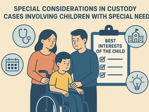 Special Considerations in Custody Cases Involving Children with Special Needs