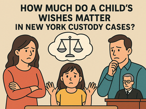 How Much Do a Child's Wishes Matter in New York Custody Cases?