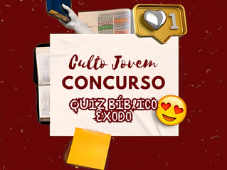 CONCURSO: QUIZ BÍBLICO