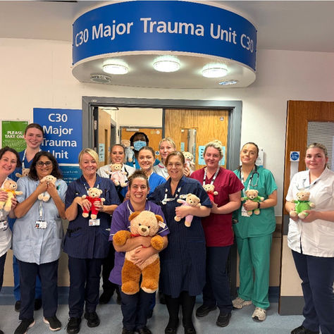 Comfort When it Matters Most: TLC Bears Reach Major Trauma Unit