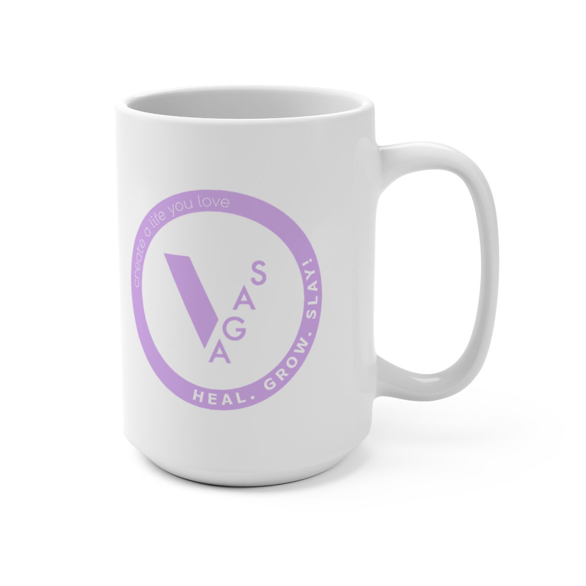 it's hard being a human mom - 15oz Mug