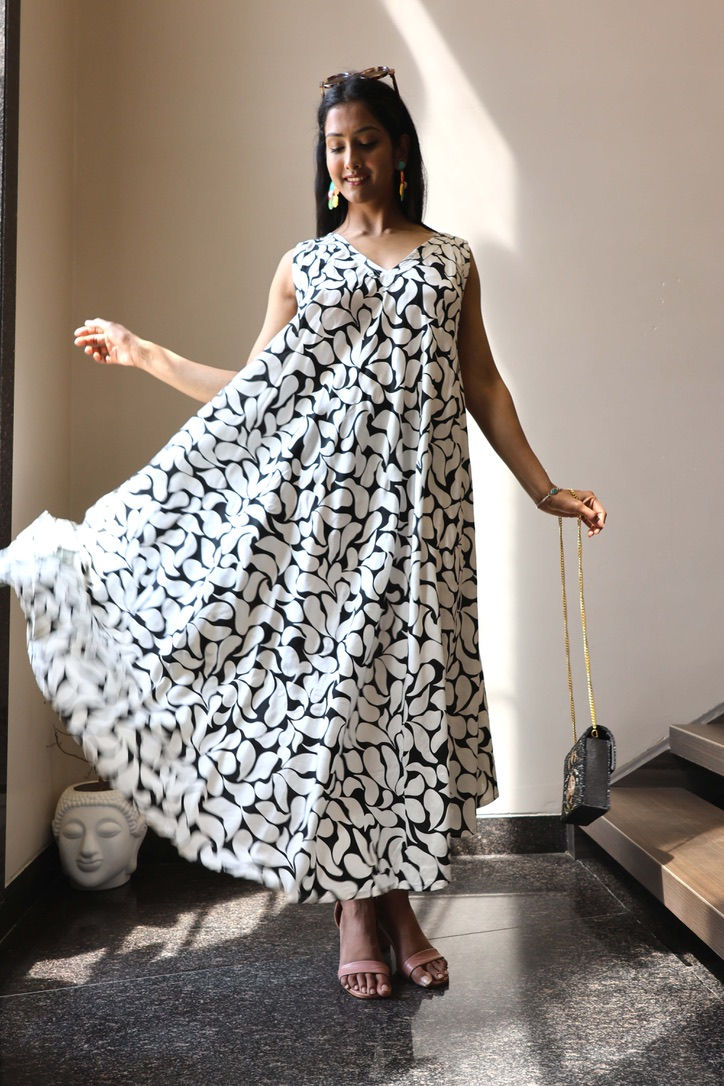 Miniatura: Robe longue Amapola verte