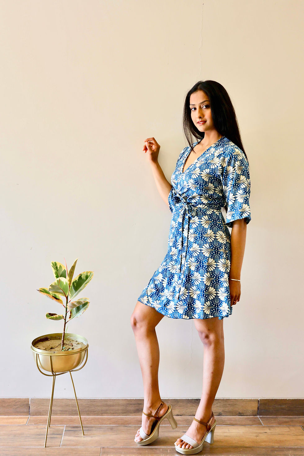 Thumbnail: Robe courte Capucine rouge