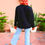 Miniatura: Sweat Hoodies Dahlia Noir