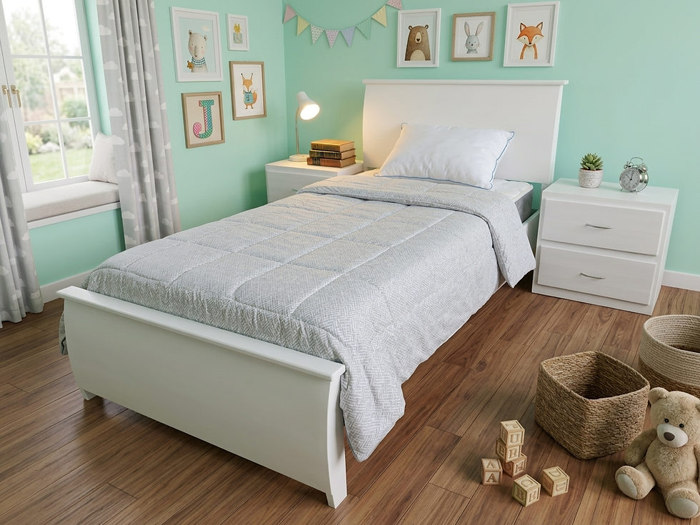 Cama Cuna Individual Nube de Oro