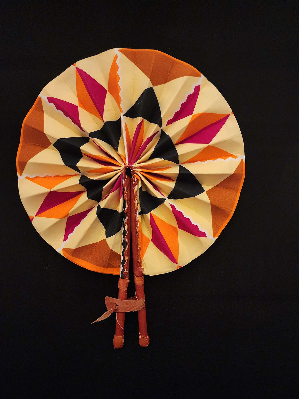 Thumbnail: African Print Folding Fan