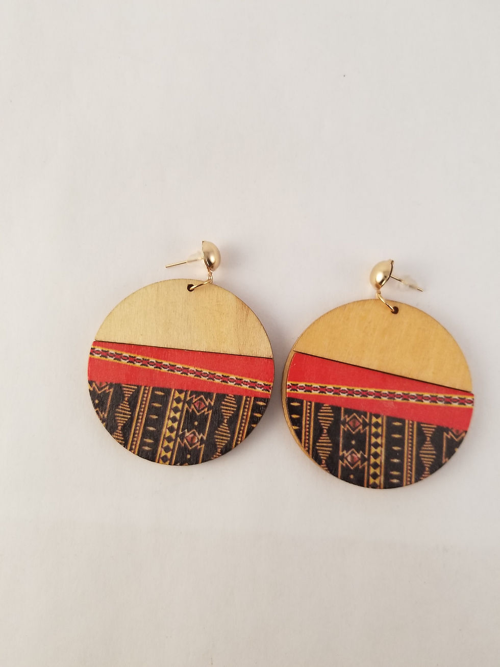 Thumbnail: African Print Earrings