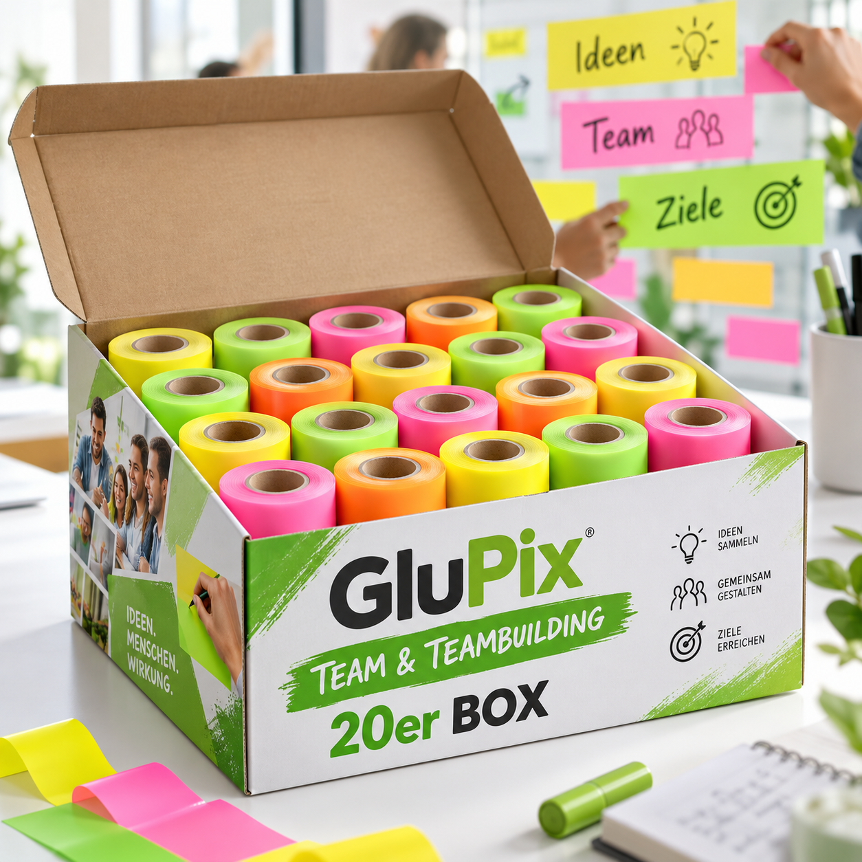 GluPix Team & Teambuilding – 20er-Box