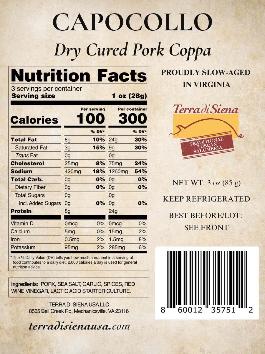 Thumbnail: Pre-Sliced Capocollo